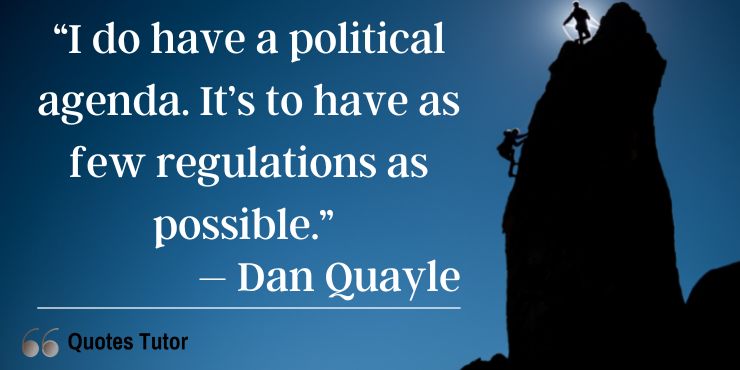 Dan Quayle Quotes On Politics