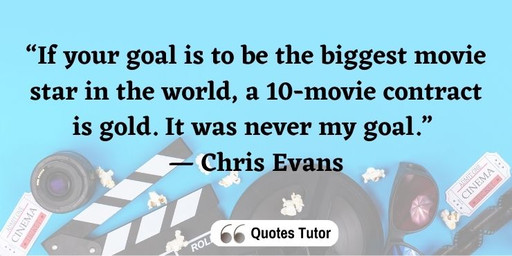 Chris Evans Quotes About Film