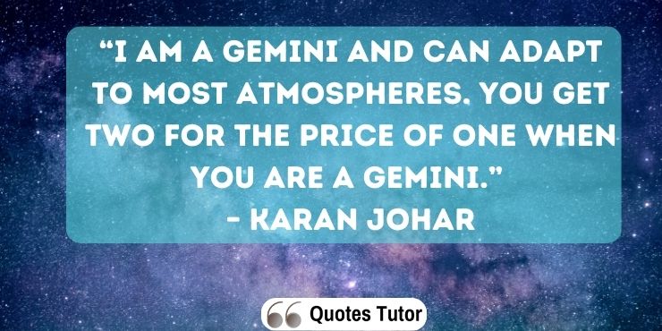 Gemini quotes and sayings celebrating life and love