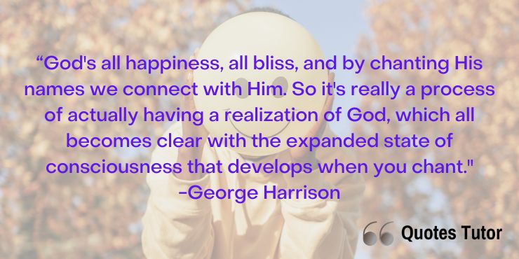 George Harrison Quotes About Consciousness