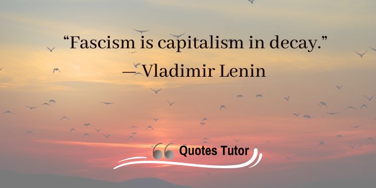 Fascism Quotes About Capitalism And Communism