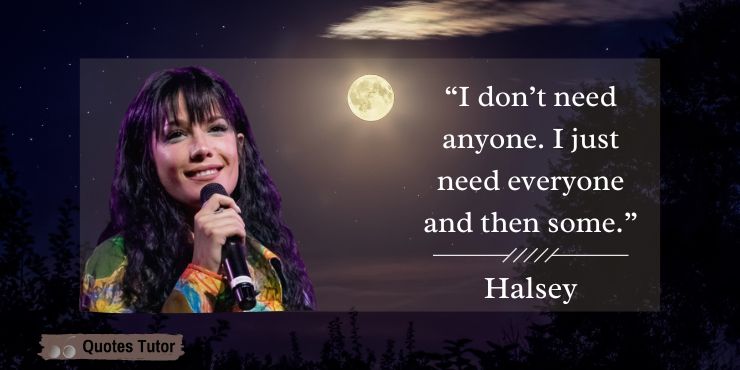 Halsey Quotes