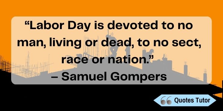 Inspirational Quotes About Labor Day