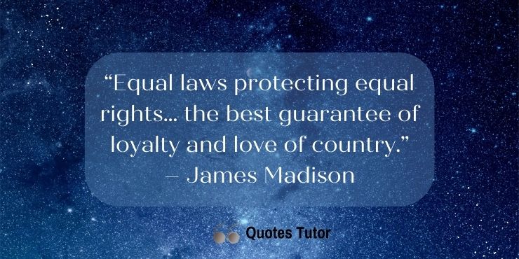 James Madison Quotes On Government