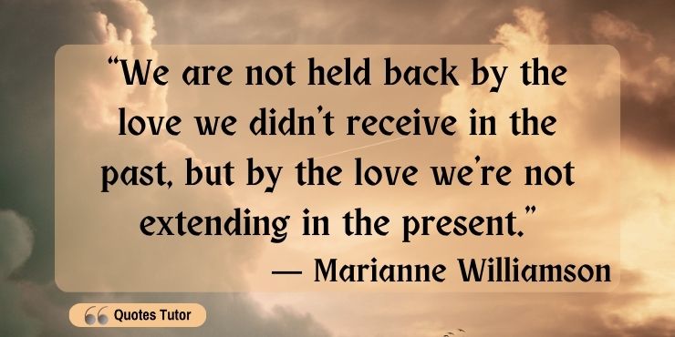 Marianne Williamson Quotes On Love And Fear