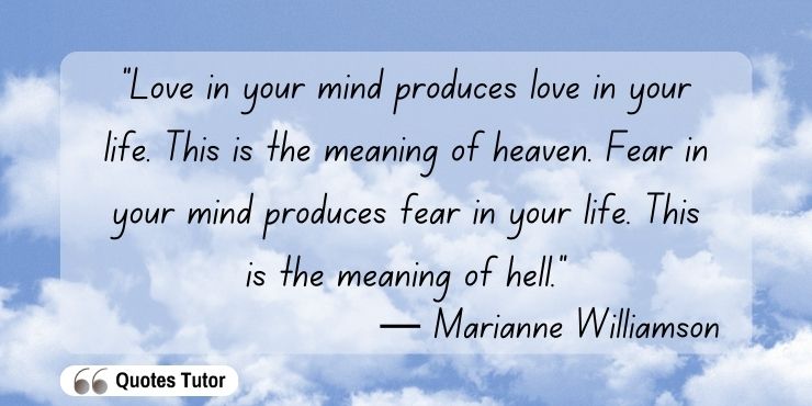 Marianne Williamson Quotes On Self Love, Fear And Acceptance