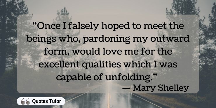 Mary Shelley Quotes About Love