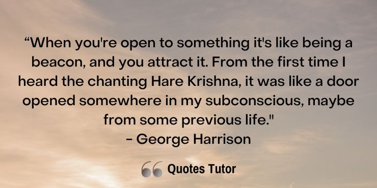 George Harrison Quotes About Krishna