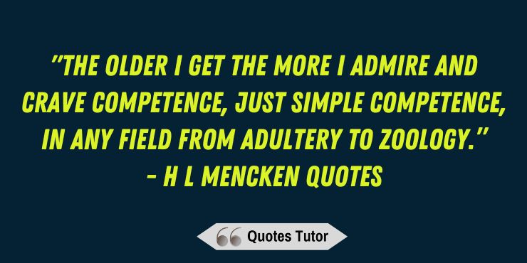 H. L. Mencken Quotes About Adultery