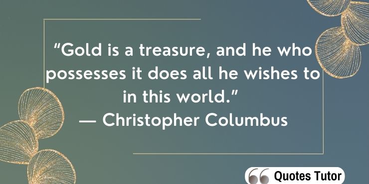 Christopher Columbus quotes about God