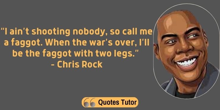 Extremely Hysterical Chris Rock Quotes