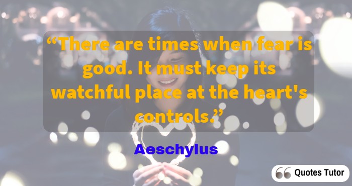 Aeschylus Quotes About Heart