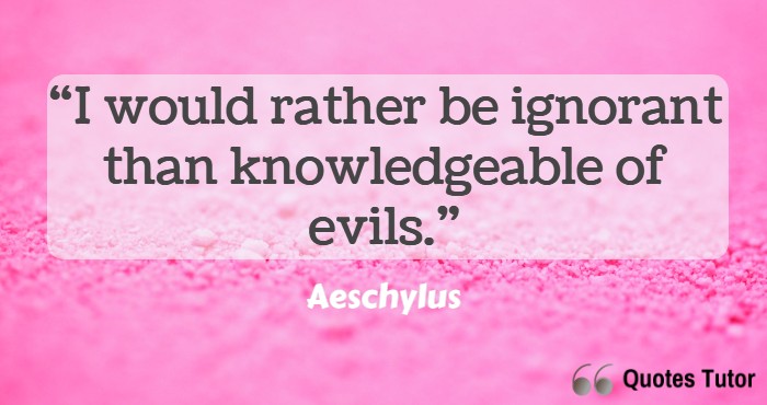 Aeschylus Quotes About Literature