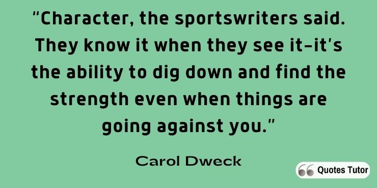 Carol Dweck Mindset Quotes