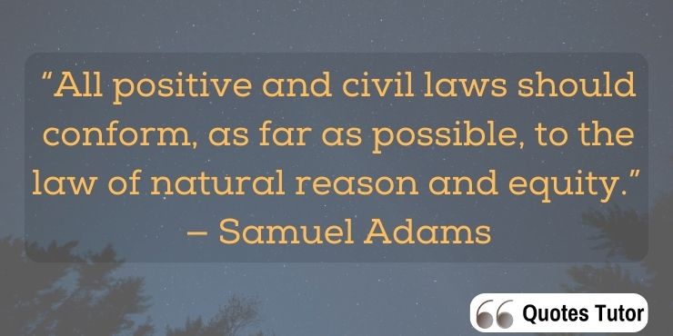 Samuel Adams quotes on government