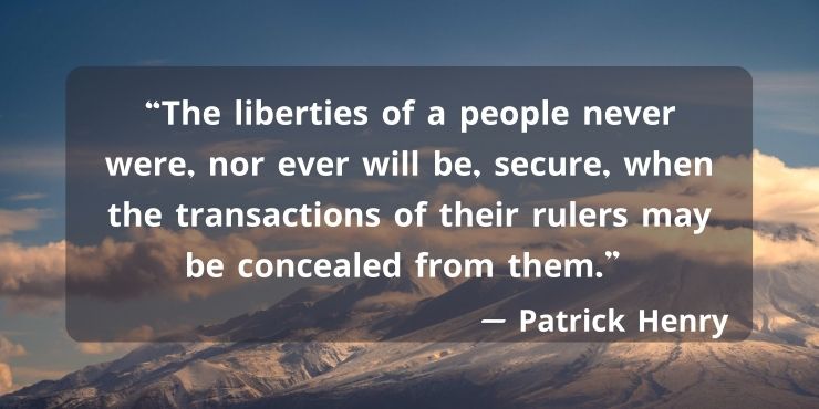 Famous Patrick Henry Quotes And Sayings About Liberty