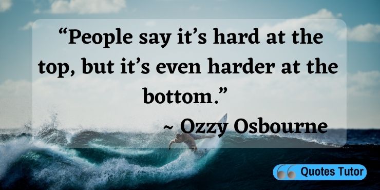 Ozzy Osbourne Quotes On Success In Life