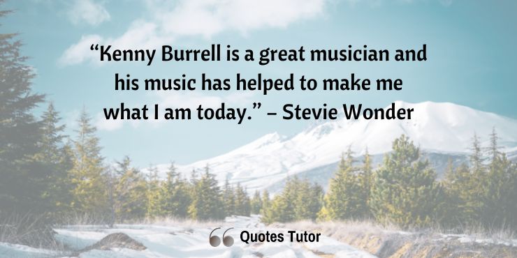 Stevie Wonder Quotes About Music