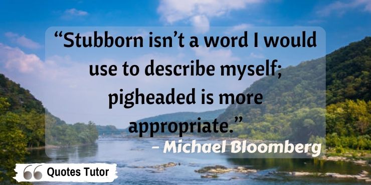 Michael Bloomberg quotes on upbringing and identity