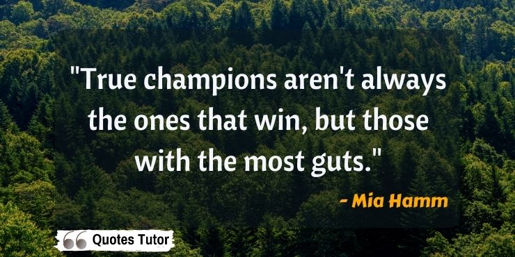 Inspirational Mia Hamm Quotes